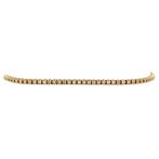 Gouden vintage tennisarmband met diamant 14 krt, Ophalen of Verzenden, Nieuw