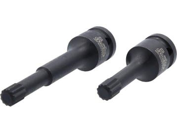 1/2" Bit-dopsleutelset XZN - kracht - 2 - delig, Ophalen of Verzenden