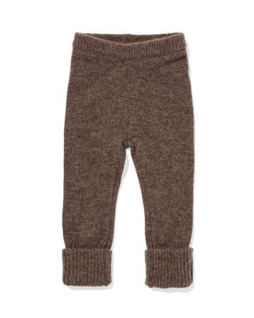 HEMA Newborn legging merinowol donkerbruin, Verzenden, Nieuw
