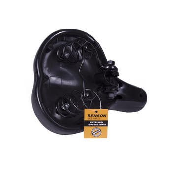 Benson Comfortabel fietszadel - gel vulling - zwart - 250..., Ophalen of Verzenden, Nieuw, Frame