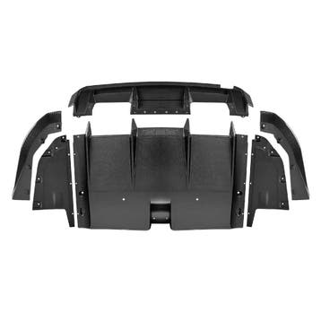 BMW M3 G80 G81 M4 G82 G83 7-delige carbon diffuserset, Verzenden
