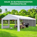MaxxGarden Partytent 4x8m Prof 220gr 38mm (Buizententen), Tuin en Terras, Partytenten, Verzenden, Nieuw