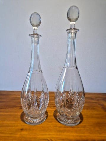 Baccarat - Karaf - Kristal - 2 karafes Baccarat Epron