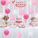 Decoratie Set – Pig Party - Ballonnen en  Banner voor, Verzenden, Nieuw