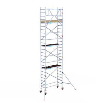 Euroscaffold basic rolsteiger 75 x 8,2m werkhoogte, Verzenden, Nieuw, Rolsteiger of Kamersteiger, 5 meter of hoger