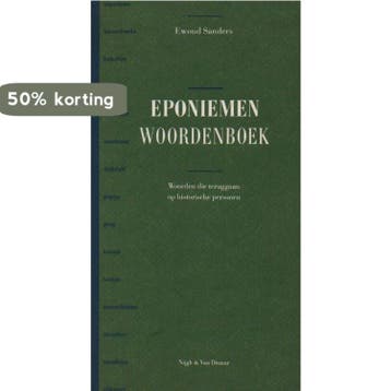 Eponiemenwoordenboek - Jan Sanders 9789023679189, Verzenden, Gelezen, Jan Sanders