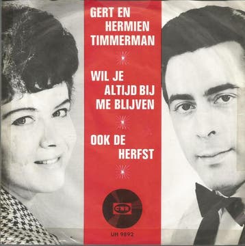 vinyl single 7 inch - Gert En Hermien Timmerman - Wil Je..., Verzenden, Zo goed als nieuw, 7 inch, Pop