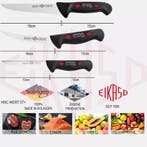 Eikaso Solingen Messenset – 3-delig – Steekmessen & Uitb, Ophalen of Verzenden, Nieuw, Kunststof, Bestekset