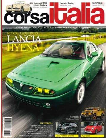 2017 CORSA ITALIA MAGAZINE 25 NEDERLANDS, Nieuw, Author