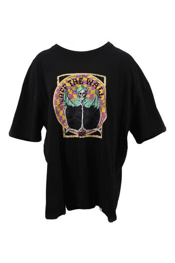 Vans T-shirt in maat XXL Zwart, Kleding | Dames, Vans, Verzenden, Zo goed als nieuw, Zwart