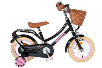 Volare Excellent Kinderfiets - Meisjes - 12 inch - Zwart, Verzenden, Nieuw