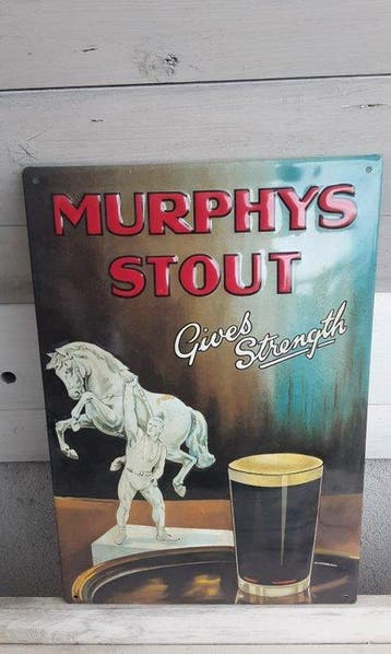 Murphys stout - Reclamebord - Metaal