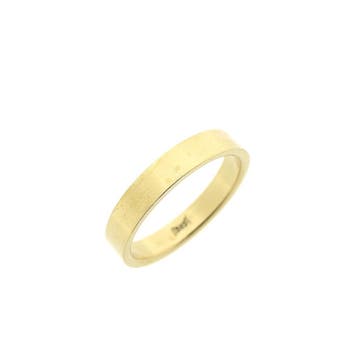 Gouden (trouw)ring voor heren, Sieraden, Tassen en Uiterlijk, Ringen, Gebruikt, 20 of groter, Heer, Ophalen of Verzenden
