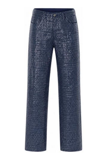Refined Department Broek in maat S Blauw, Refined Department, Verzenden, Zo goed als nieuw, Blauw