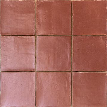 Brons kleurige handvorm tegels 13x13 cm, Verzenden, Nieuw