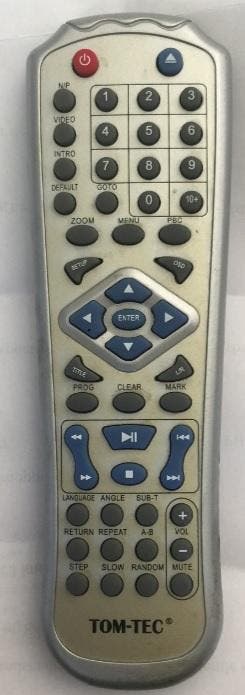 Afstandsbediening Tom-tec dvd3602, Audio, Tv en Foto, Afstandsbedieningen, Origineel, Nieuw, Ophalen of Verzenden