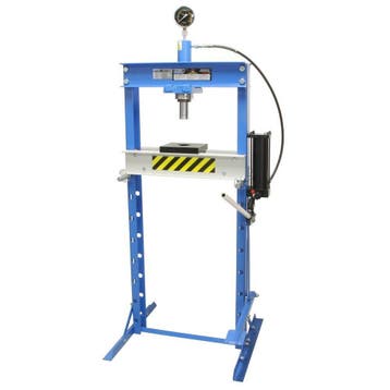 Werkplaatspers / raamwerkpers 20 Ton deluxe met voetpedaal, Verzenden, Nieuw