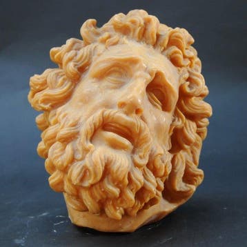 sculptuur, TESTA DDI LAOCONTE - 25 cm - Was, Antiek en Kunst