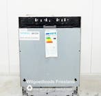 Inbouwvaatwasser Siemens 1 JaarGarantieWITGOEDLOODSFRIESLAND, Minder dan 85 cm, 60 cm of meer, Minder dan 10 liter, Energieklasse A of zuiniger