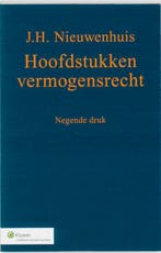 Hoofdstukken vermogensrecht 9789013074635, Boeken, Studieboeken en Cursussen, Verzenden, Zo goed als nieuw