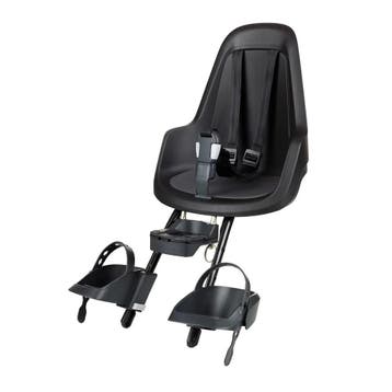 Bobike Mini Go Urban Black Voorstoeltje met Ahead Montageblo, Verzenden, Nieuw