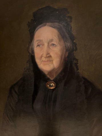 Andreas Bloch (1860-1917) - Portrait of a Noble Woman