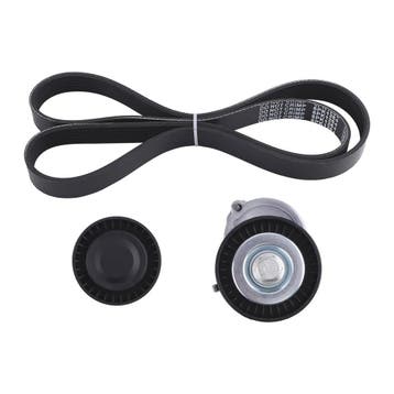 V-ribbed belt kit tensioner geschikt voor Audi A4 Allroad..., Auto-onderdelen, Verzenden, Nieuw, Audi