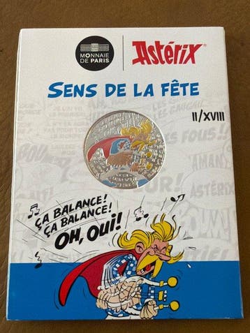 Frankrijk. 10 Euro 2022 Asterix und Obelix - Sens de la Fete