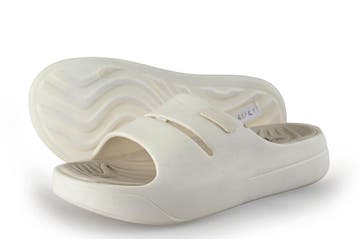 Bluefin Slippers in maat 36 Wit, Kleding | Dames, Slippers, Verzenden, Wit, Zo goed als nieuw