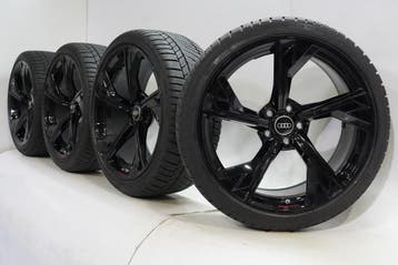 Audi RS4 RS5 B9 20 inch velgen Continental Winterbanden Orig, Gebruikt, Velg(en), 20 inch, Winterbanden