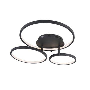 Qazqa plafondlamp Rondas, 3-staps dimbaar, 3-lichts, Ophalen of Verzenden, Nieuw in verpakking, Verlichting