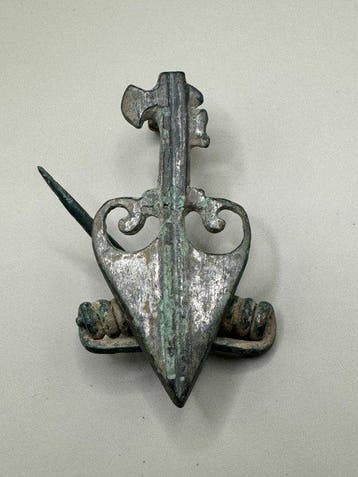 Oud-Romeins Brons Fibula - 50 mm