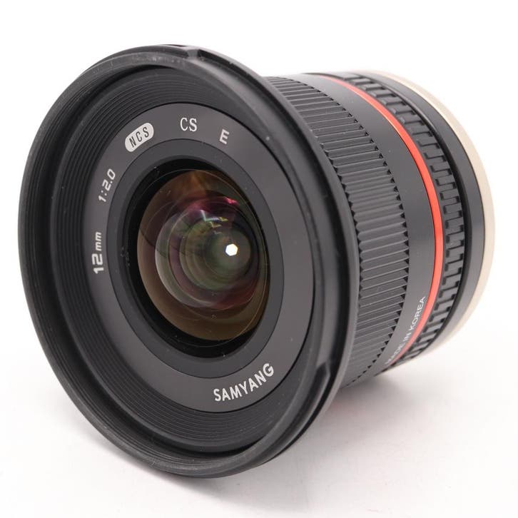 Samyang 12mm F/2 NCS CS Sony E, Audio, Tv en Foto, Fotografie | Lenzen en Objectieven, Gebruikt, Verzenden