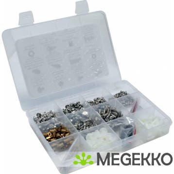 InLine 77789B montagekit  PC-schroefset, 550 stuks, Verzenden, Nieuw