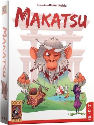 Makatsu - Kaartspel | 999 Games - Kaartspellen, Hobby en Vrije tijd, Gezelschapsspellen | Kaartspellen, Verzenden, Nieuw