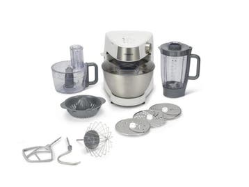 Kenwood KHC29.H0WH - Keukenmachine - 1000W 4.3L RVS mengkom, Verzenden, Zo goed als nieuw
