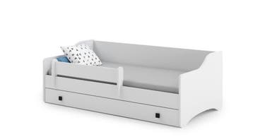 Peuterbed Wit 160x80 | Tweedekansje | OP=OP, Kinderen en Baby's, Gebruikt, 70 tot 85 cm, Ophalen of Verzenden, Matras