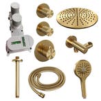 Brauer Gold Carving Thermostatische Regendoucheset Inbouw -, Ophalen of Verzenden, Nieuw