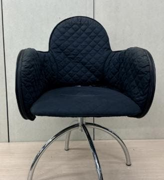 De Padova - Serbelloni fauteuil (Zwart), Ophalen of Verzenden, Gebruikt