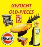 **GEZOCHT ANTIEK** MANCAVE bruin cafe emaille
