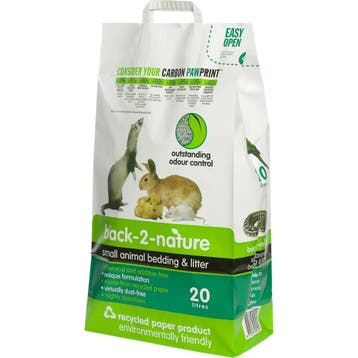 Back-2-Nature Bodembedekking 20ltr (Konijnenvoer), Verzenden, Nieuw, Overige typen