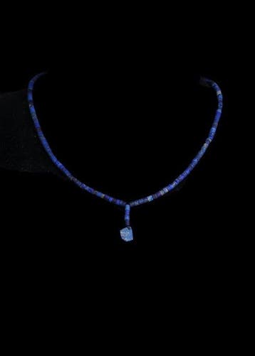 West-Aziatisch lapis lazuli Kralenketting (Zonder