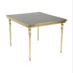 Salontafel - Messing, Glas