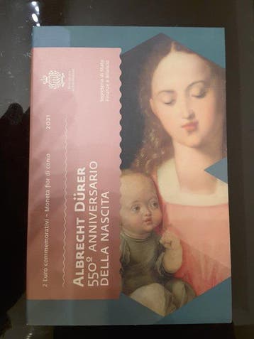 San Marino. 2 Euro 2021 Albrecht Durer (Zonder