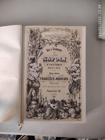 Francesco Bourcard - Usi e costumi di Napoli e contorni