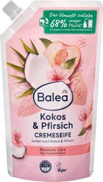Balea Crème Zeep Perzik & Kokos navulverpakking, 500ml, Sieraden, Tassen en Uiterlijk, Uiterlijk | Lichaamsverzorging, Verzenden