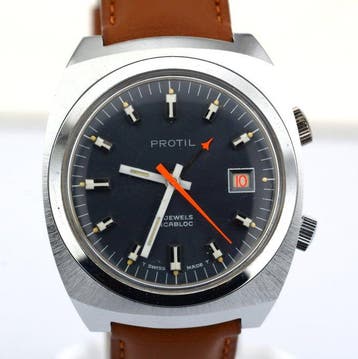 Protil - Alarm Mechanical Vintage Swiss Made Manual Wind -, Nieuw