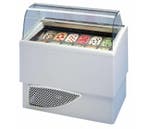Schepijsvitrine voor Roomijs 118x77xh122 cm | 2 x 6 Bakken, Verzenden, Nieuw in verpakking