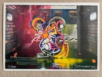 Bordalo II (1987) - Lighted Rat