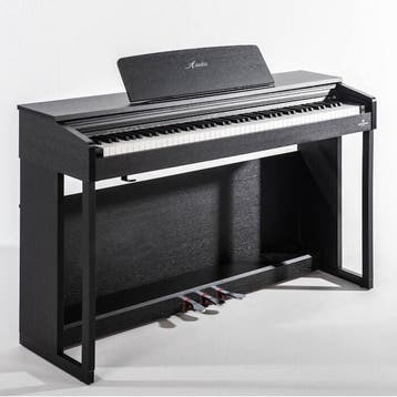 Actie -30% Amadeus D320 B digitale beginnerspiano, Nieuw, Zwart, Piano